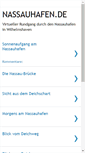 Mobile Screenshot of nassauhafen.de